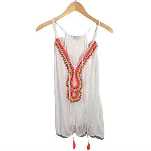 WS139 Women’s Francescas Bohemian BoHo Gypsy Blouse Top S - Picture 1 of 4